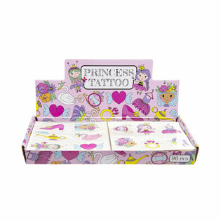 Tatuaże Fun - Księżniczki (96 sztuk)