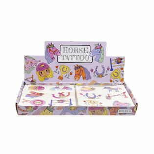 Tatuaże Fun: Konie Display (96 sztuk)