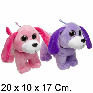 Urocze Pluszowe Psy - 20 cm - Mix Kolor&oacute;w (6 sztuk)