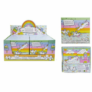 Puzzle Jednorożec 48 Element&oacute;w - Display (12 sztuk)