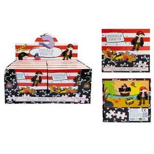 Puzzle Piraci 48 Element&oacute;w - Wyświetlacz (12 sztuk)
