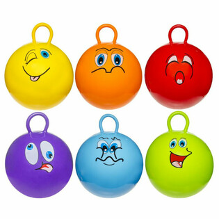 Piłka do Skakania Smiley - Średnica 46 cm (6 szt.)