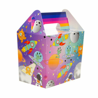 Pudełko na menu / Pudełko na upominki Kosmos 14x10x17 cm (12 sztuk)
