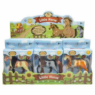 LITTLE HORSE - Zabawkowe Koniki w Wyświetlaczu (12 szt.)