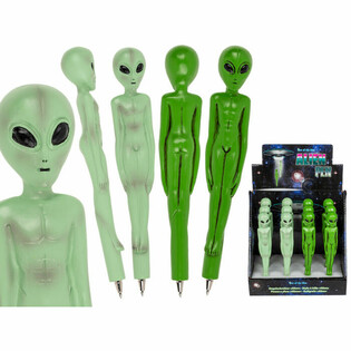 Długopisy Alien 3D w Ekspozytorze (12 szt.) - MEGA TANIO