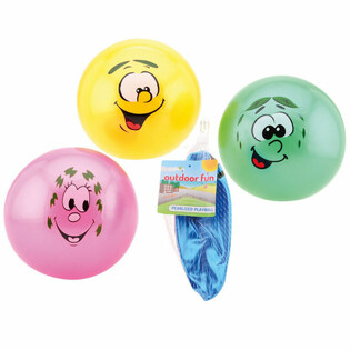 MIX WESOŁE BUŹKI / PIŁKA SMILEY &Oslash;20 cm (36 szt.)