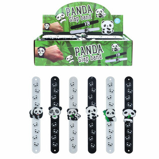 OPASKI ODBLASKOWE PANDA / OPASKI ZATRZASKOWE (24 szt.)