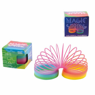 TĘCZOWA SPRĘŻYNA RAINBOW MAGIX W PUDEŁKU &Oslash;7,5 CM (12 szt.)