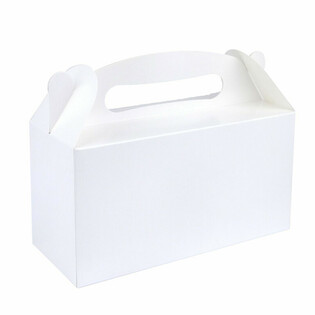 PUDEŁKO MENU - BIAŁE - 23x9.5x18 Cm (12 szt.)