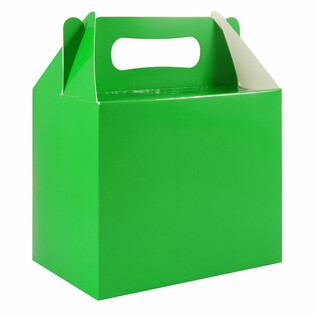 Pudełeczka na upominki Kolor: Zielony 14x18x10 cm (12 szt.)