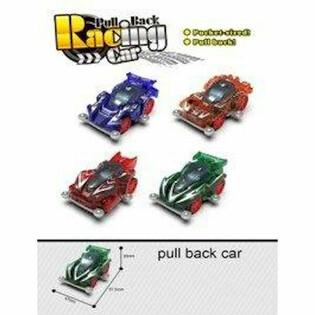 Autka Wyścigowe Napęd Pull-Back Mix (48 szt.)