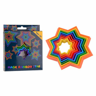 GRA FIDGET MAGIC STAR 3D - MAGICZNY KSZTAŁT 3D - MAGIC FIDGET 3D - W PUDEŁKU (24 szt.)