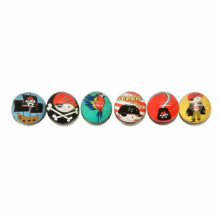 Mix Piłek Kauczukowych Piraci &Oslash; 3,2 cm (50 sztuk)