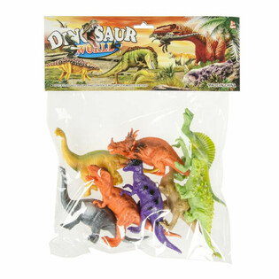 Dinosaur World: 8-częściowy Zestaw Dużych Figurek Dinozaur&oacute;w