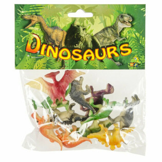 Zestaw 12 Figurek Dinozaurów w Opakowaniu (6 szt.)