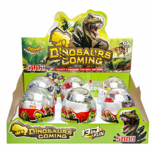Klocki Bricks - Zestaw Dinozaur w Kapsule (6 sztuk)