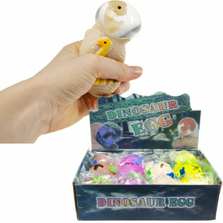 Gniotek Jajko Dinozaura w Displayu (12 sztuk)