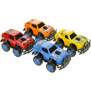 MONSTER TRUCKI NAPĘDZANE PULL BACK - MIX KOLOR&Oacute;W (48 szt.)