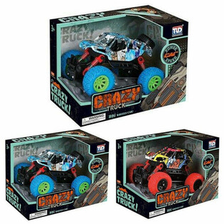 Duże Monster Trucki Pull Back Crazy - Luksusowe Pudełko Prezentowe (Zestaw 2 szt.)