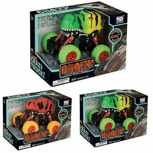 Duże Monster Trucki Dinozaury Pull Back - Zestaw Prezentowy (2 szt.)