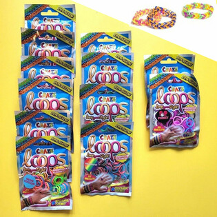 CRAZE LOOPS LOOM - BLINDBAGI - W EKSPOZYTORZE (12 sztuk)