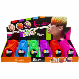 KREDA DO WŁOS&Oacute;W - TEMPORARY HAIR CHALK - MIX KOLOR&Oacute;W (48 szt.)