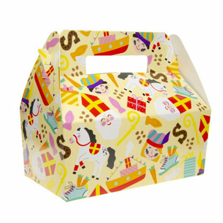 PUDEŁKO NA MENU SINTERKLAAS - 22.5 x 12 x 9.5 cm (24 szt.)