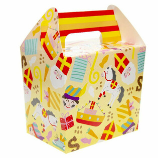 Pudełko Menu SINTERKLAAS / Pudełko na Prezenty 14x10x17 cm (12 szt.)