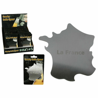 METALOWY OTWIERACZ DO BUTELEK - FRANCJA - W DISPLAYU (24 szt.)