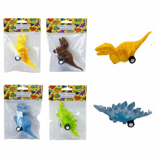 DINOZAURY PULL BACK MIX (24 szt.)