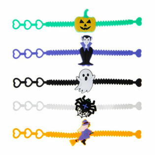 SILIKONOWE OPASKI NA HALLOWEEN (12 szt.)