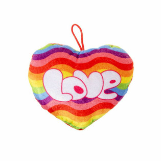 Pluszowe Tęczowe Serce Love (24 szt.)