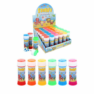 Bańki Mydlane Życie Morskie &ndash; Sea Life - 50ml w Stojaku (36 szt.)