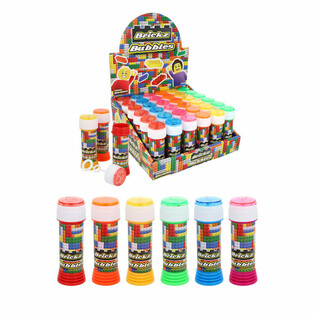 Bańki mydlane Brickz / Klocki 50ml - Display (36 szt.)