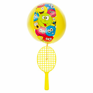 Paletka Paddle z Piłką - Buźka Smiley (12 szt.)