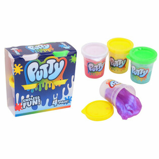 GLUT SLIME PUTTY - 4-PAK  (12 szt.)