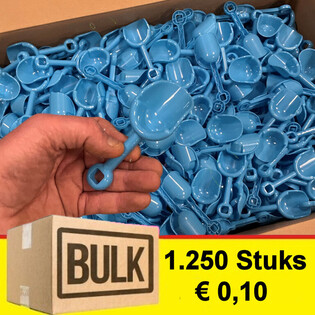 **MEGA TANIO** MAŁE ŁOPATKI DO PIASKU / NA PLAŻĘ (1.250 szt.)