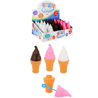 DUŻE BAŃKI MYDLANE LODY 50ML W DISPLAYU (24 szt.)