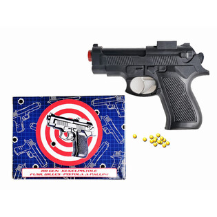 Pistolet BB GUN 15CM [ PONIŻEJ 0,08J ] (6 szt.)