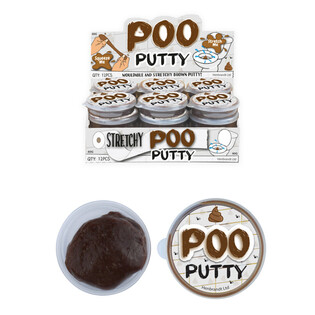 Glutek Kupka Poop Putty w Stojaku (24 szt.)