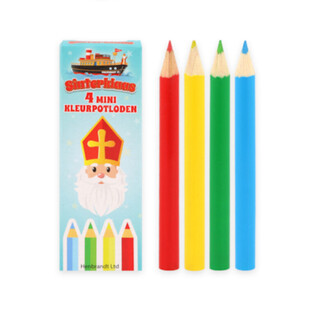 Kredki oł&oacute;wkowe Mikołajkowe (Sinterklaas) 4 szt. w displayu (120 szt.)