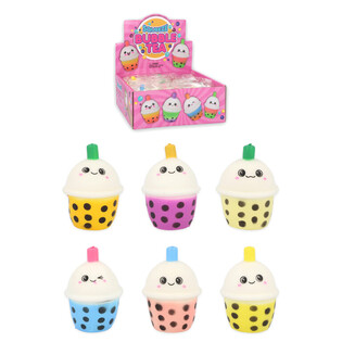 Gniotek Bubble Tea Squeeze Fidget - Mix Kolor&oacute;w w Displayu (12 szt.)