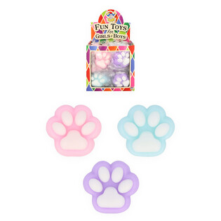 Gniotek Łapka Psa Squishy - Mix Kolor&oacute;w (42 sztuki)