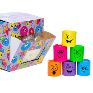 Sprężyna Slinky Smiley w Displayu (60 sztuk)
