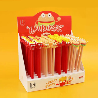 Długopisy Fast Food w Displayu (48 sztuk)