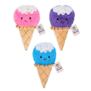 Duże Pluszowe Lody - 25 cm - Mix Kolor&oacute;w (12 szt.)