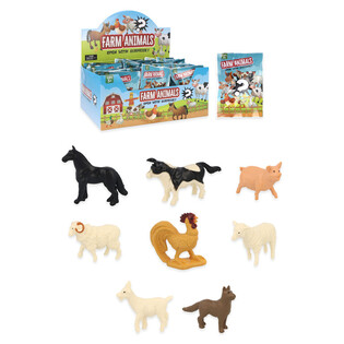 Blind Bag / Torebka Niespodzianka - Motyw: Zwierzęta Wiejskie w Displayu (60 szt.)