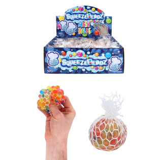 GNIOTKI SQUEEZY BEADZ W SIATCE W DISPLAYU (36 szt.)