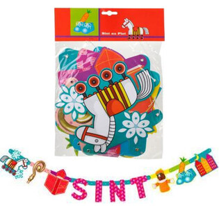 Girlanda Sinterklaas i Piet - Długość 1,5 m (12 szt.)