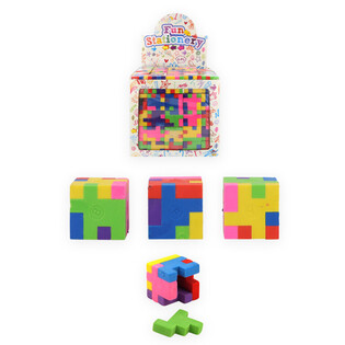 GUMKA DO MAZANIA KOSTKA PUZZLE - DISPLAY (120 szt.)